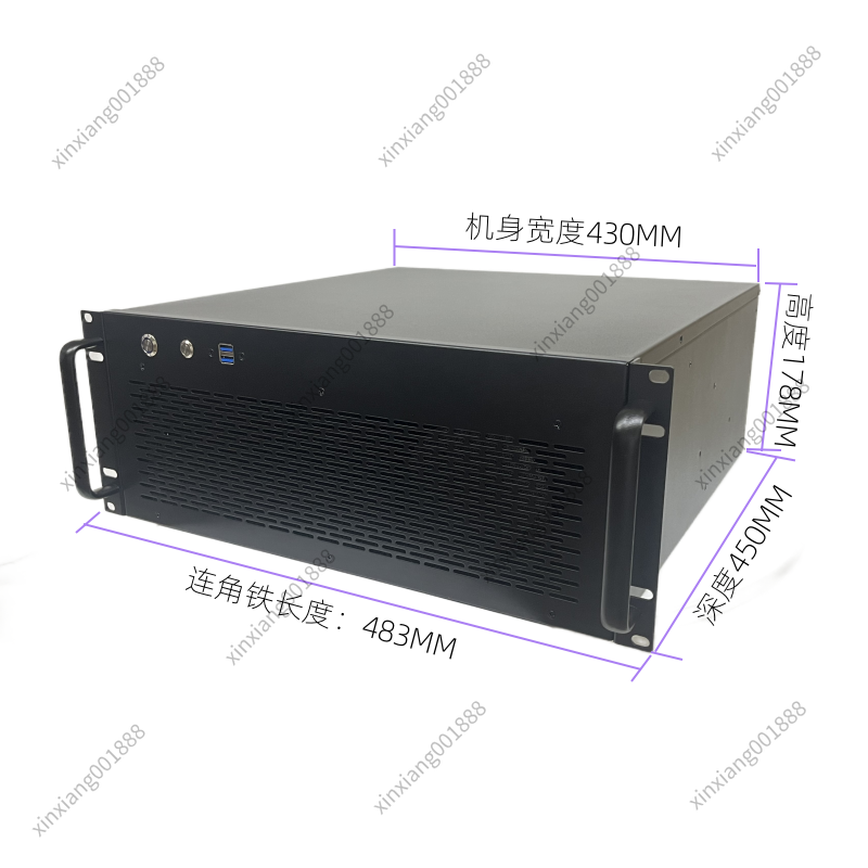8 Gpu 4U Server Chassis - Pour châssis de serveur 4U, alimentation