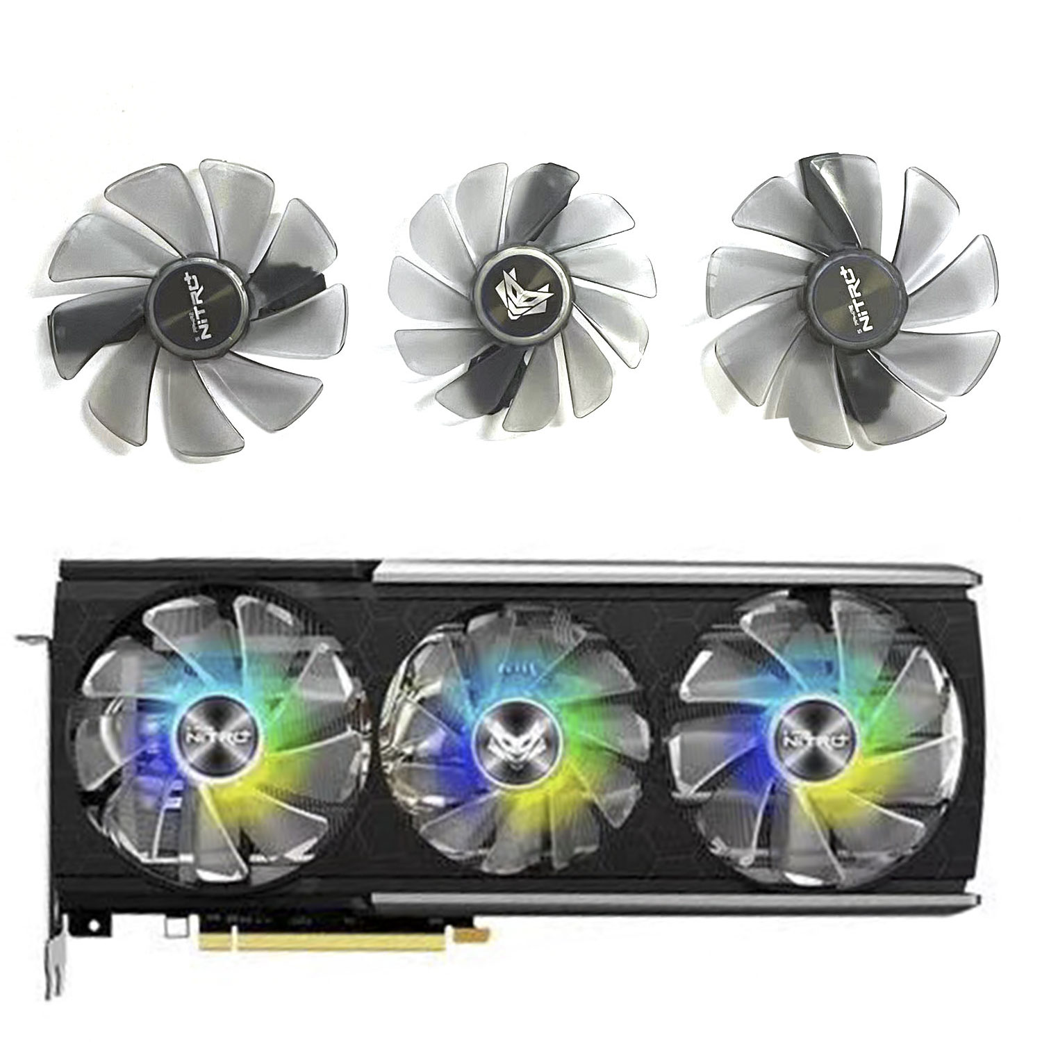 Rx 5700 Xt 8Gb Video Card - Ventilateur de carte graphique ARGB CF1015H12D