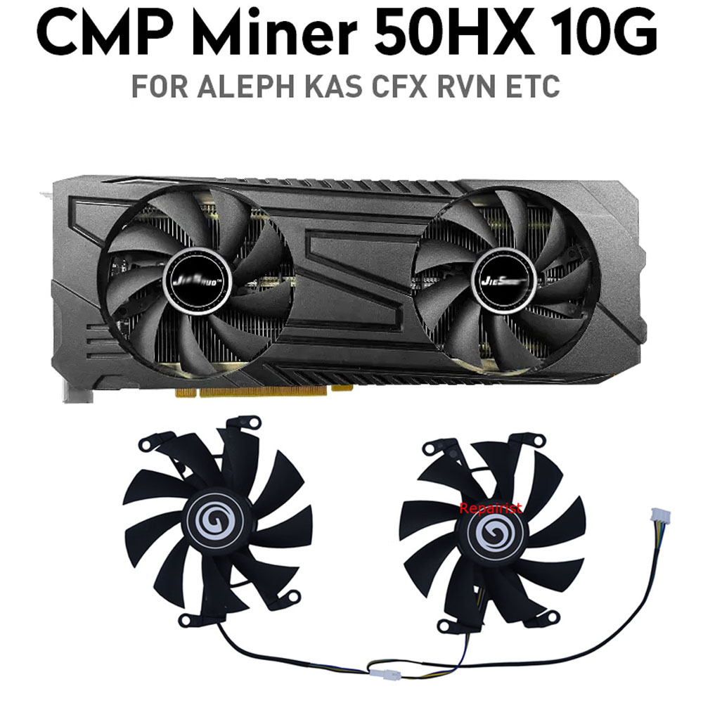 Cmp 50Hx Mining Card - Ventilateur de carte minière pour NVIDIA,