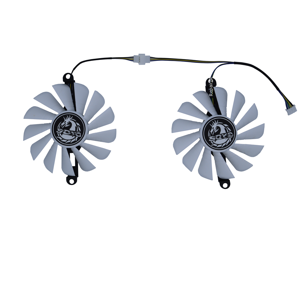 Rx 580 8Gb 2048Sp Gpu - Ventilateur de carte vidéo GPU refroidisseur