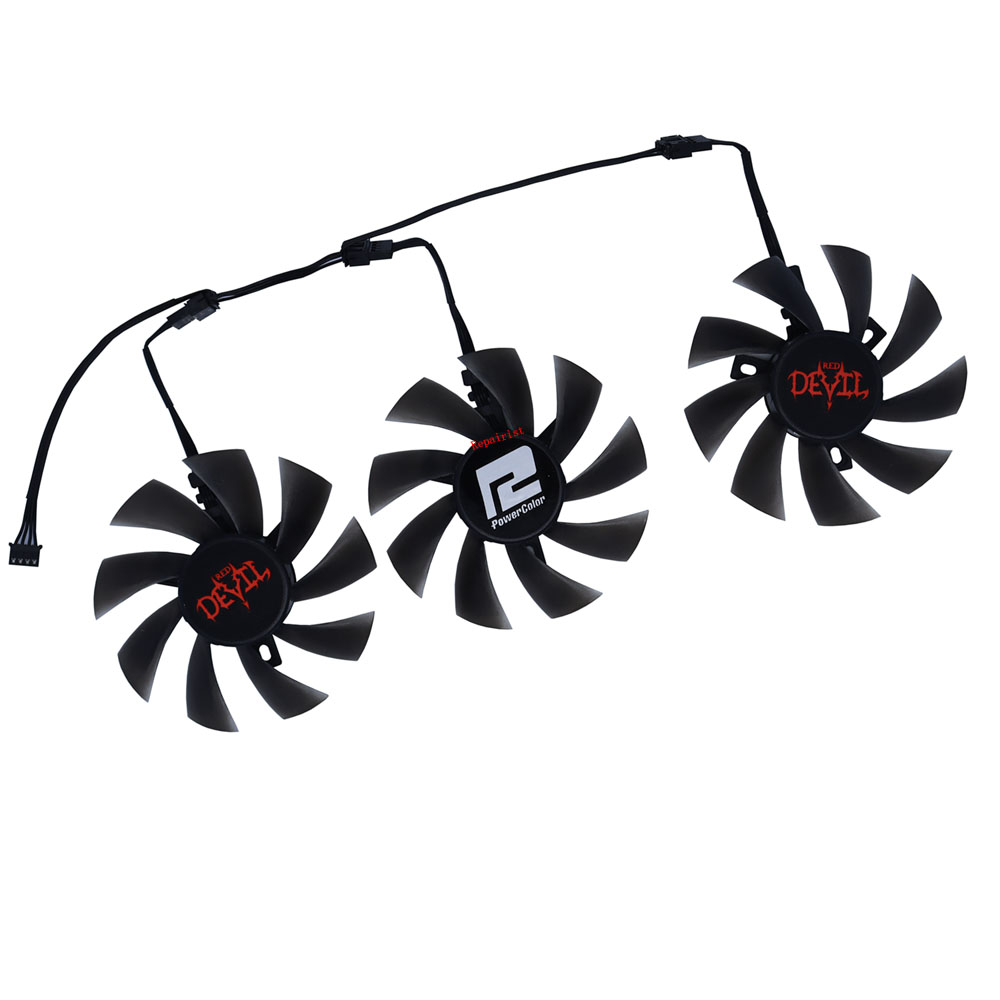 Rx 5700 Xt 8Gb Video Card - Ventilateur de refroidissement,pour carte vidéo Powercolor