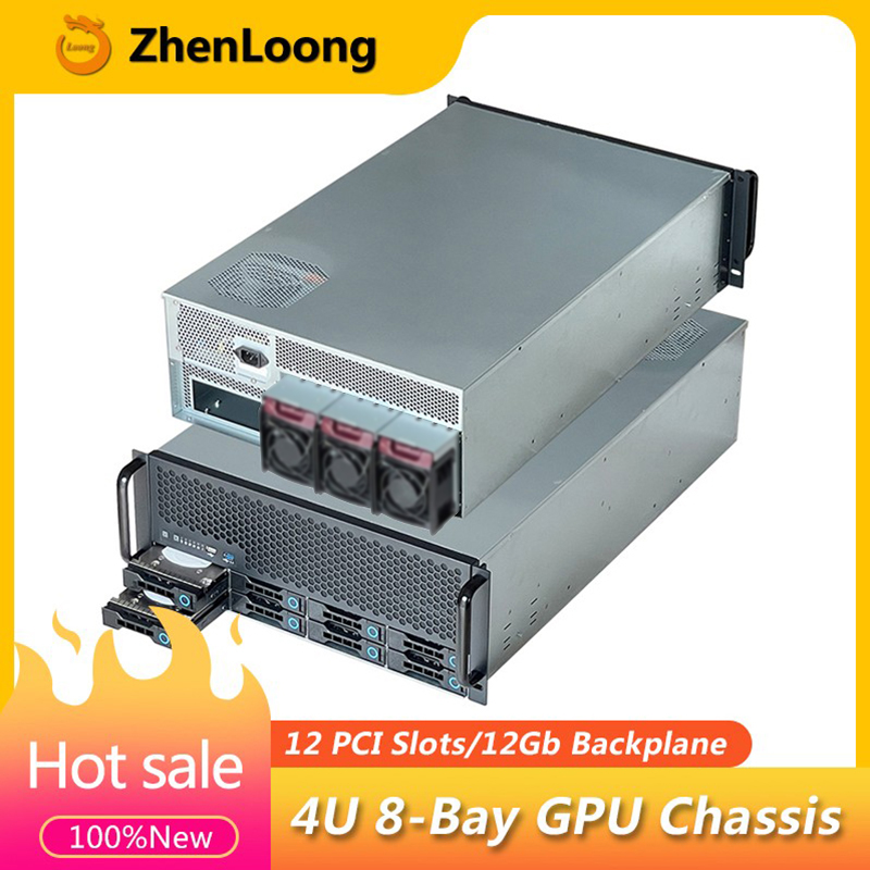 8 Gpu 4U Server Chassis - ZhenLoong GPU 4U Serveur T1 Cas