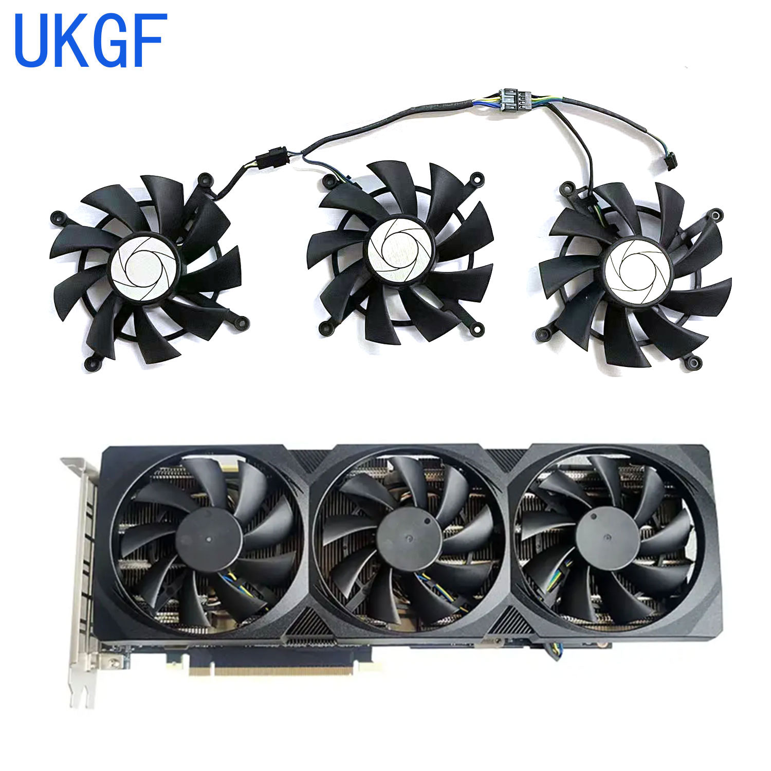 Cmp 50Hx Mining Card - Nouveau ventilateur de remplacement refroidisseur 4PIN
