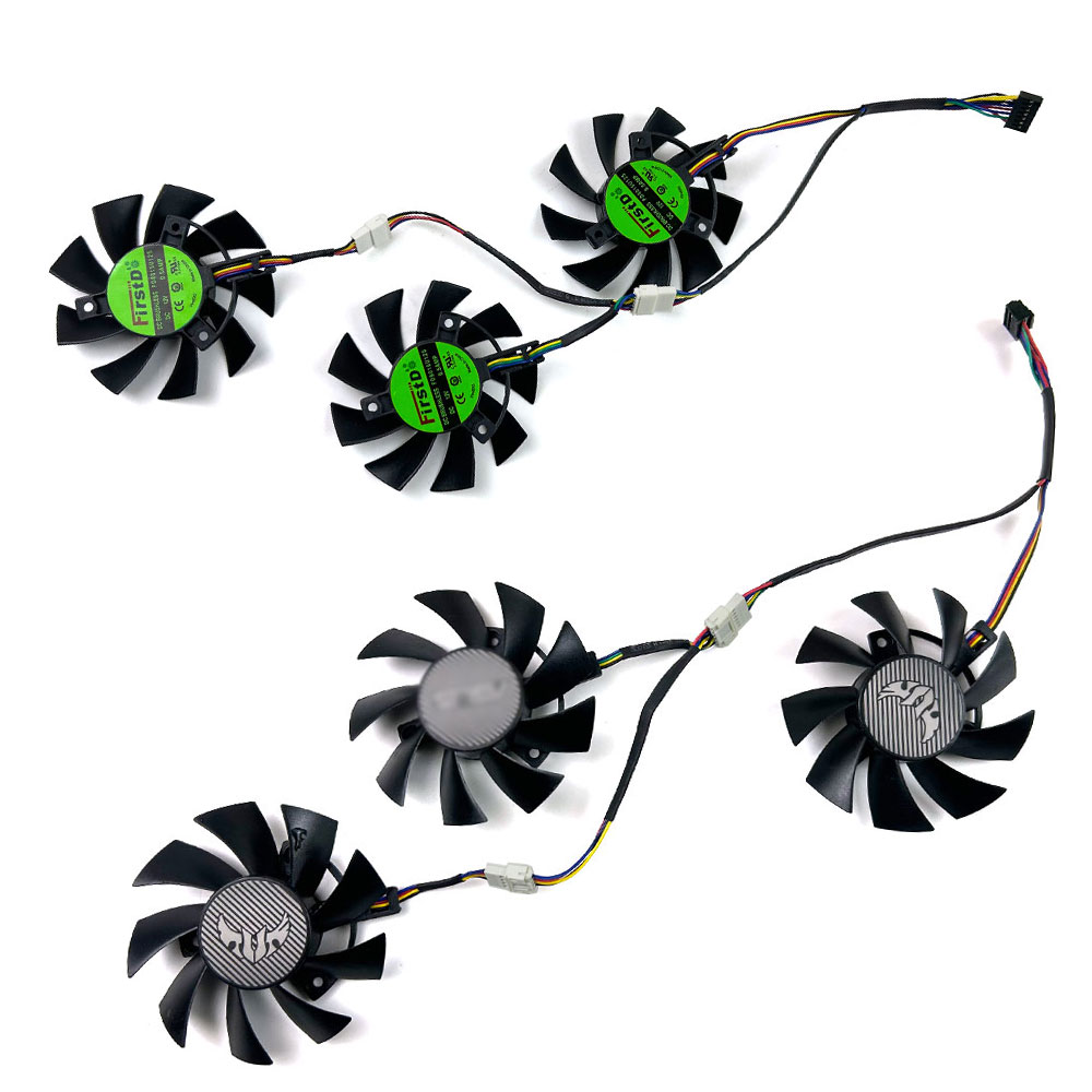 Rx 5700 Xt 8Gb Video Card - Nouveau ventilateur de refroidissement 75mm 7pin