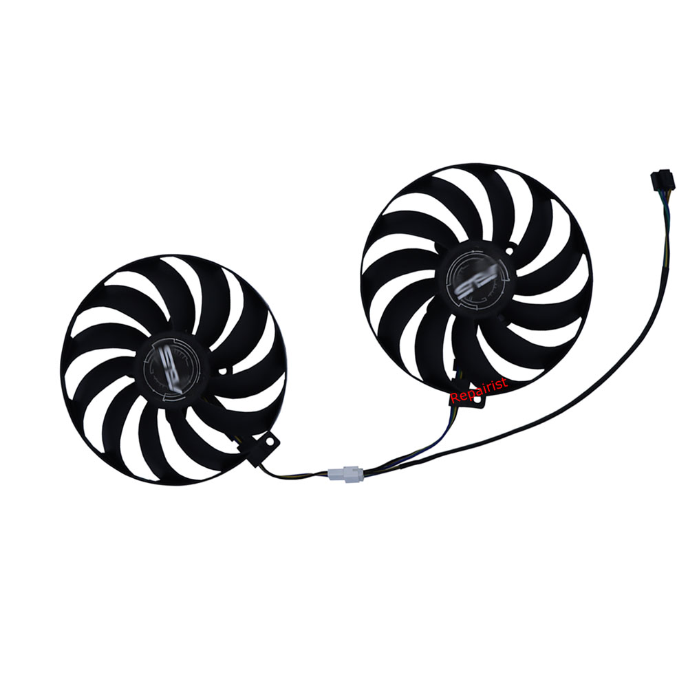 Rx 5700 Xt 8Gb Video Card - 2 pièces/ensemble, FDC10U12S9-C, foulant ventilateur de