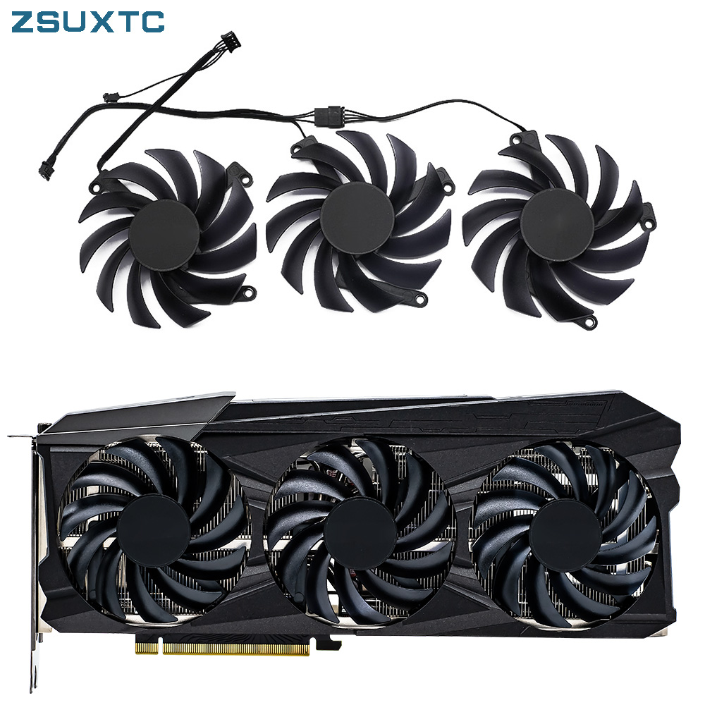 Rtx 3090 24Gb Graphics Card - CF-12915S 85mm RTX3080Ti RTX3090 pour INNO3D