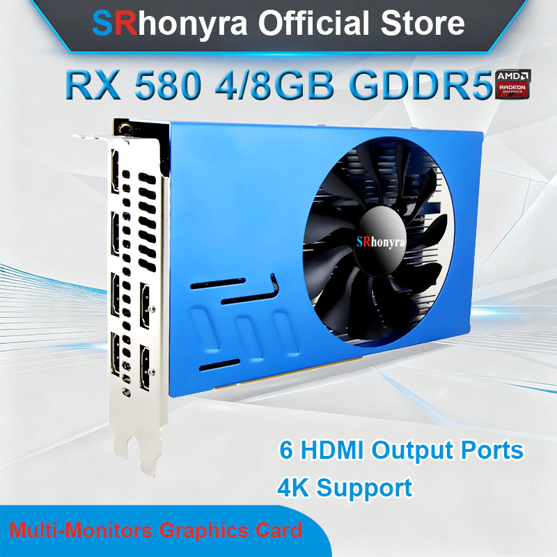 Carte graphique SRhonyra AMD R - Rx 580 8Gb 2048Sp Gpu avis et prix