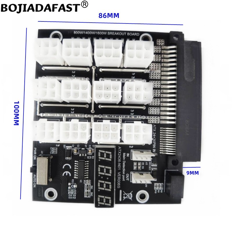 Carte de distribution d'alimen - 2400W Server Psu Breakout Board avis et prix