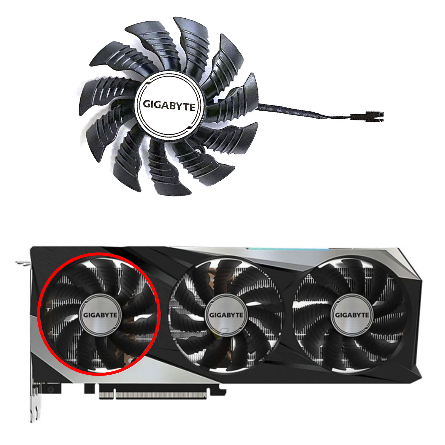 3 ventilateurs neufs 4PIN 85MM - Rtx 3070 8Gb Graphics Card avis et prix