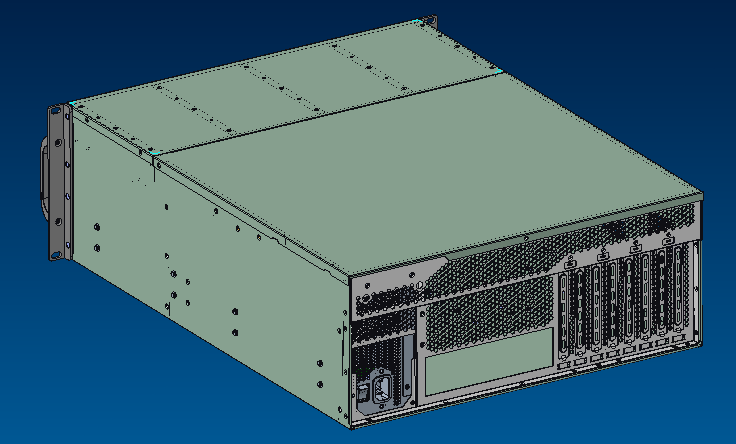 Rack 4U 4 baies boîtier de ser - 8 Gpu 4U Server Chassis avis et prix
