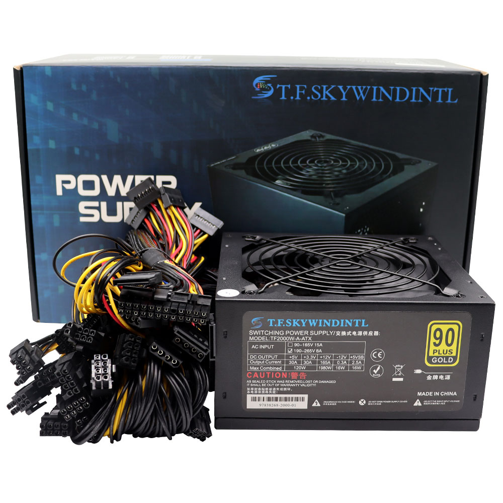 T.F.SKYWINDINL 2000W ATX PC al - 2000W Atx Mining Power Supply avis et prix
